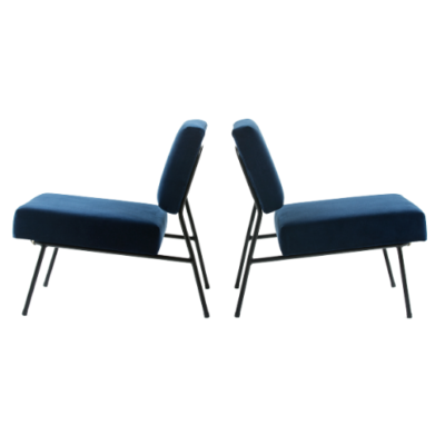 Vintage armchairs by Pierre Guariche, Airborne edition
