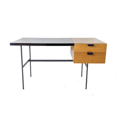 CM 141 desk by Pierre Paulin published by Thonet in the 1950s