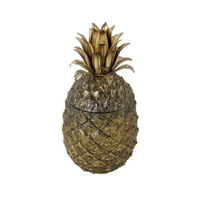 Seau à glace ananas vintage des années 70 de Mauro Manetti