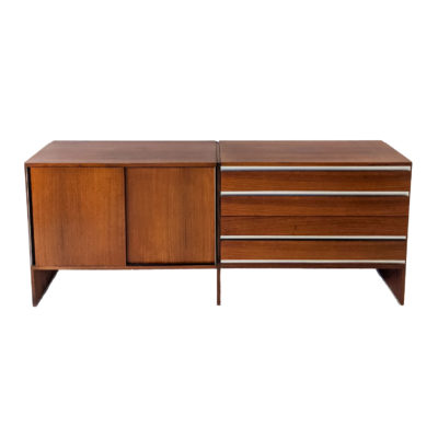 Vintage rosewood sideboard by Ico Parisi published by MIM in the 1960s