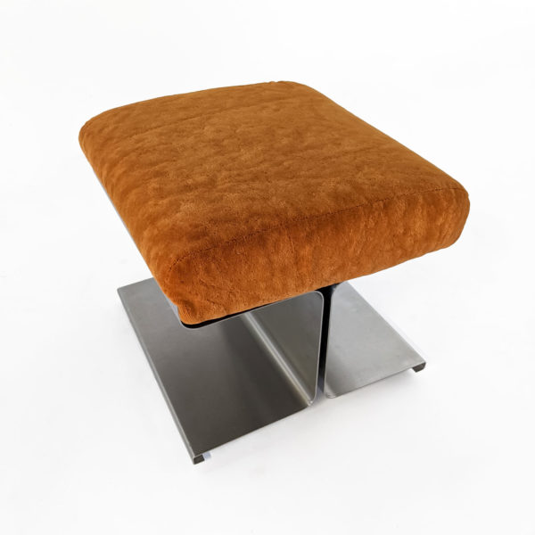 Tabouret des années 70 réalisé par Paul Geoffroy pour Uginox