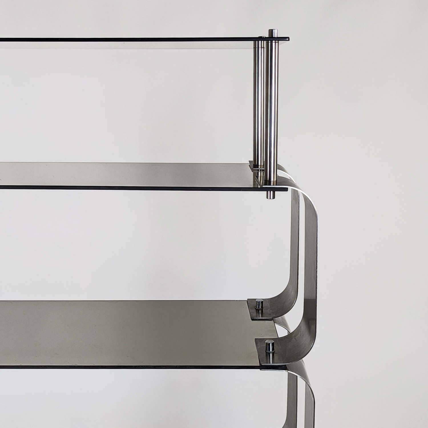 Étagère FAAC 490122 – 1M En Acier 30x12 Avec Raccords Soudure, Pour Moteurs Coulissants