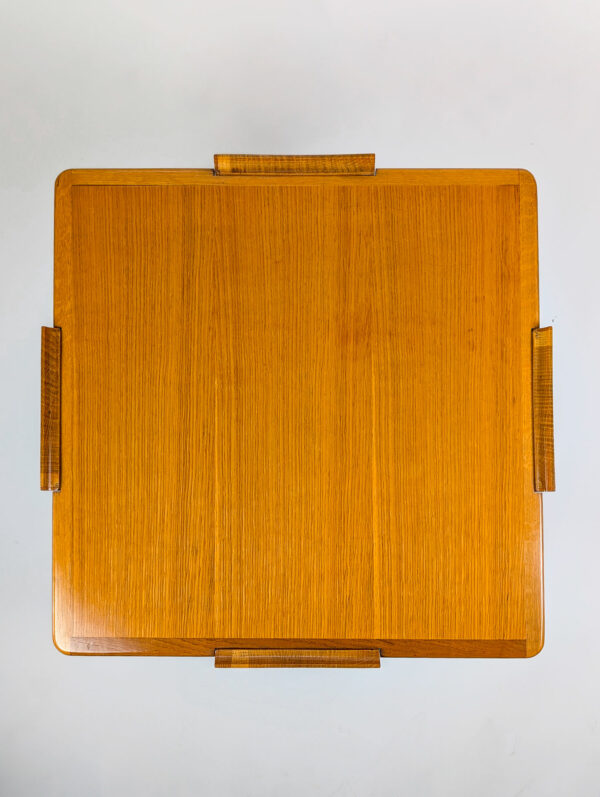 Table à roulettes en chêne blond, 1970 – Image 4