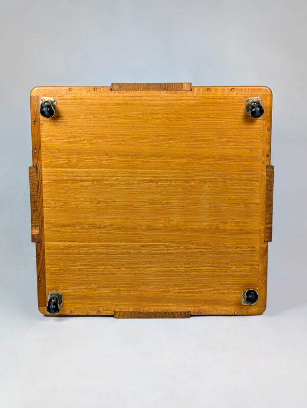 Table à roulettes en chêne blond, 1970 – Image 5