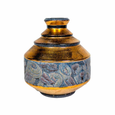 Vase Art Déco de Marcel Guillard pour Etling Paris, 1930