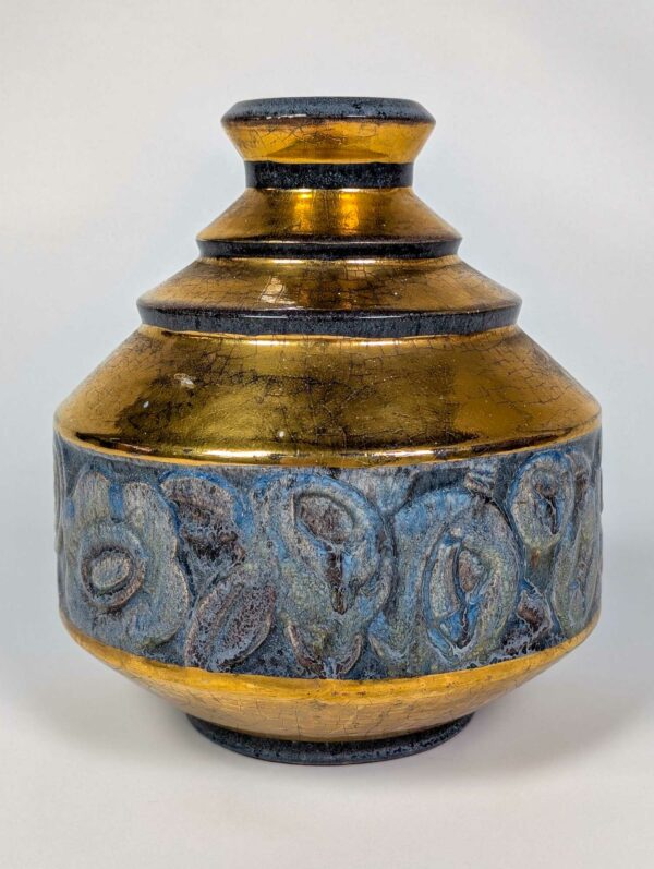 Vase Art Déco de Marcel Guillard pour Etling Paris, 1930 – Image 3