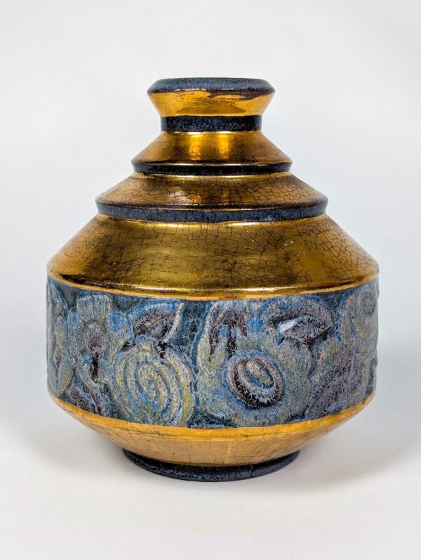 Vase Art Déco de Marcel Guillard pour Etling Paris, 1930 – Image 4
