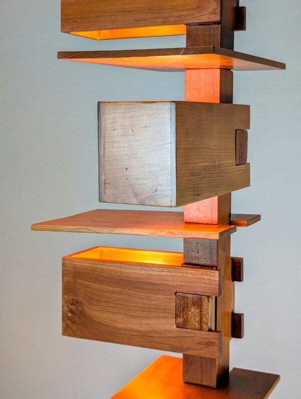 Lampadaire de Frank Lloyd Wright, série Taliesin, 1980 – Image 9