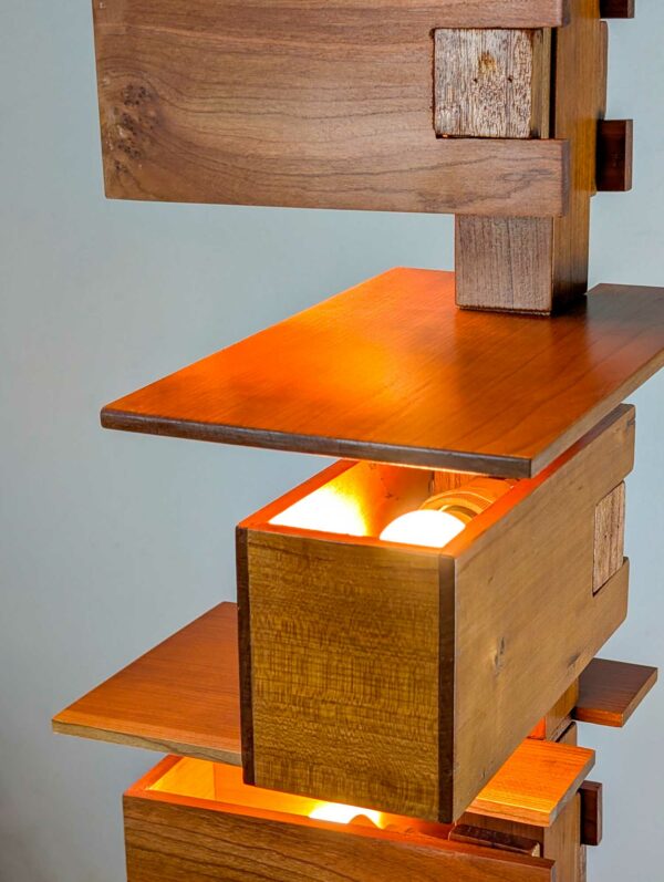 Lampadaire de Frank Lloyd Wright, série Taliesin, 1980 – Image 10