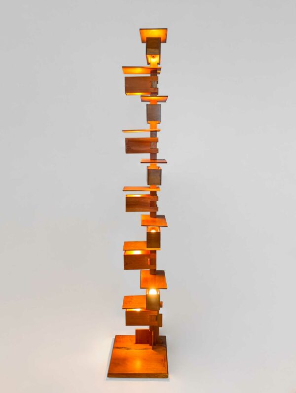 Lampadaire de Frank Lloyd Wright, série Taliesin, 1980 – Image 3