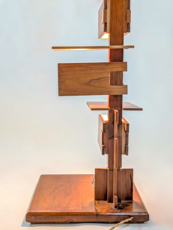 Lampadaire de Frank Lloyd Wright, série Taliesin, 1980 – Image 4