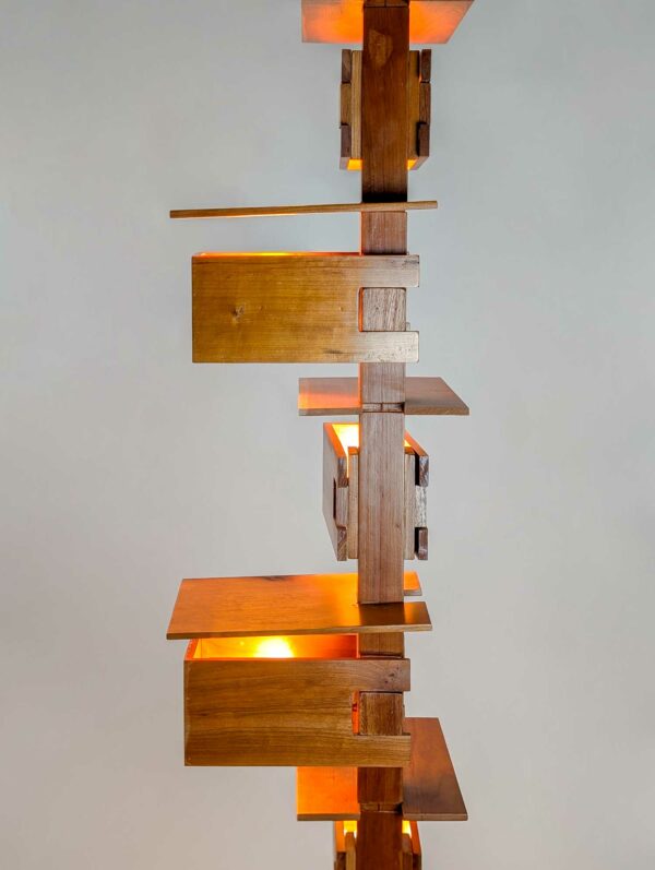 Lampadaire de Frank Lloyd Wright, série Taliesin, 1980 – Image 5