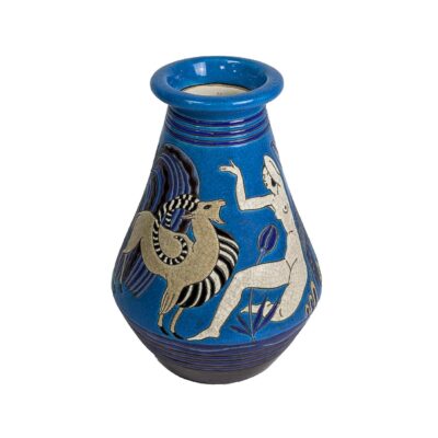 Vase Art Déco de Longwy pour l'Atelier Primavera, 1930